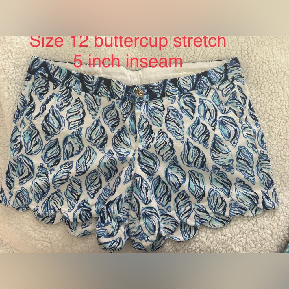 Women’s size 12 Lilly Pulitzer buttercup shorts